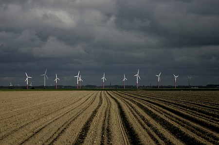Foto  van omgeving Sexbierum, gemeente Franekeradeel, provincie Friesland (Frysl�n)