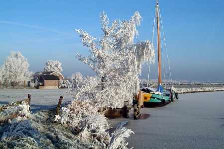 Foto  van omgeving Akmarijp, gemeente Skarsterl�n, provincie Friesland (Frysl�n)