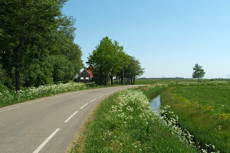 Foto  van omgeving Doniaga, gemeente Skarsterl�n, provincie Friesland (Frysl�n)