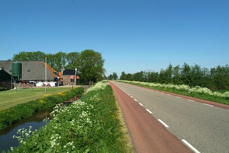 Foto  van omgeving Doniaga, gemeente Skarsterl�n, provincie Friesland (Frysl�n)