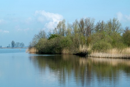 Foto  van omgeving Langweer, gemeente Skarsterl�n, provincie Friesland (Frysl�n)