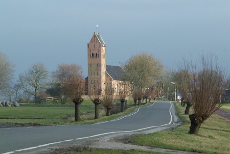Foto  van omgeving Boornzwaag, gemeente Skarsterl�n, provincie Friesland (Frysl�n)