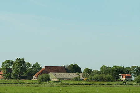 Foto  van omgeving Akmarijp, gemeente Skarsterl�n, provincie Friesland (Frysl�n)