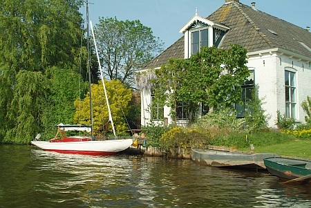 Foto  van omgeving Langweer, gemeente Skarsterl�n, provincie Friesland (Frysl�n)