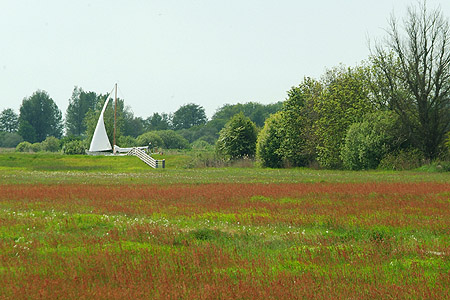 Foto  van omgeving Oldeouwer, gemeente Skarsterl�n, provincie Friesland (Frysl�n)