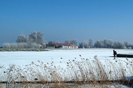 Foto  van omgeving Langweer, gemeente Skarsterl�n, provincie Friesland (Frysl�n)