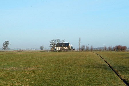 Foto  van omgeving Langweer, gemeente Skarsterl�n, provincie Friesland (Frysl�n)