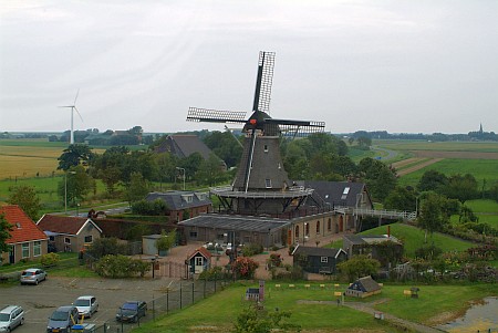 Foto van omgeving Sexbierum, gemeente Franekeradeel, provincie Friesland (Fryslân) Foto van omgeving Sexbierum, gemeente Franekeradeel, provincie Friesland (Fryslân)