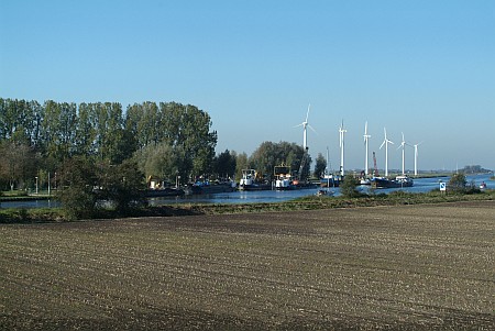 Foto  van omgeving Tjerkgaast, gemeente Skarsterl�n, provincie Friesland (Frysl�n)