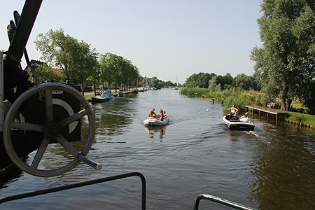 Foto  van omgeving Langweer, gemeente Skarsterl�n, provincie Friesland (Frysl�n)