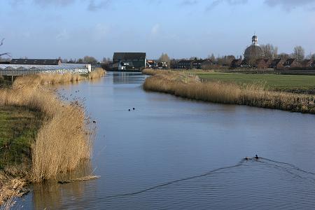 Foto  van omgeving Berltsum, gemeente Menaldumadeel, provincie Friesland (Frysl�n)
