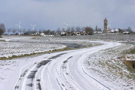 Foto  van omgeving Oldeouwer, gemeente Skarsterl�n, provincie Friesland (Frysl�n)