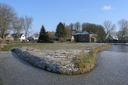 Foto  van omgeving H�ns, gemeente Littenseradiel, provincie Friesland (Frysl�n)