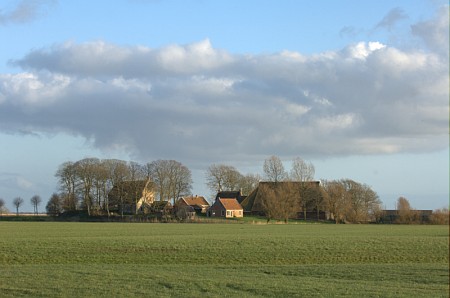 Foto  van omgeving Terherne, gemeente Boarnsterhim, provincie Friesland (Frysl�n)