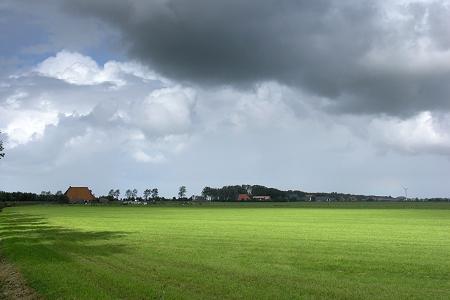 Foto  van omgeving Akmarijp, gemeente Skarsterl�n, provincie Friesland (Frysl�n)