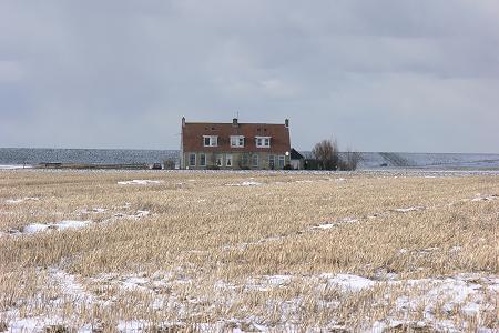 Foto  van omgeving Sexbierum, gemeente Franekeradeel, provincie Friesland (Frysl�n)