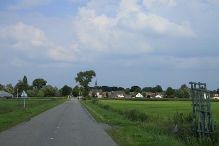 Foto  van omgeving Akmarijp, gemeente Skarsterl�n, provincie Friesland (Frysl�n)