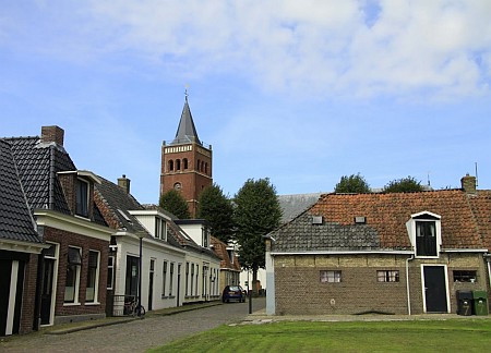Foto  van omgeving Sexbierum, gemeente Franekeradeel, provincie Friesland (Frysl�n)