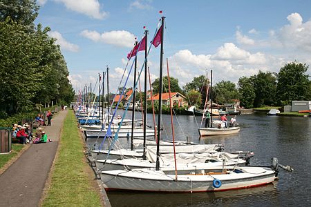 Foto  van omgeving Legemeer, gemeente Skarsterl�n, provincie Friesland (Frysl�n)
